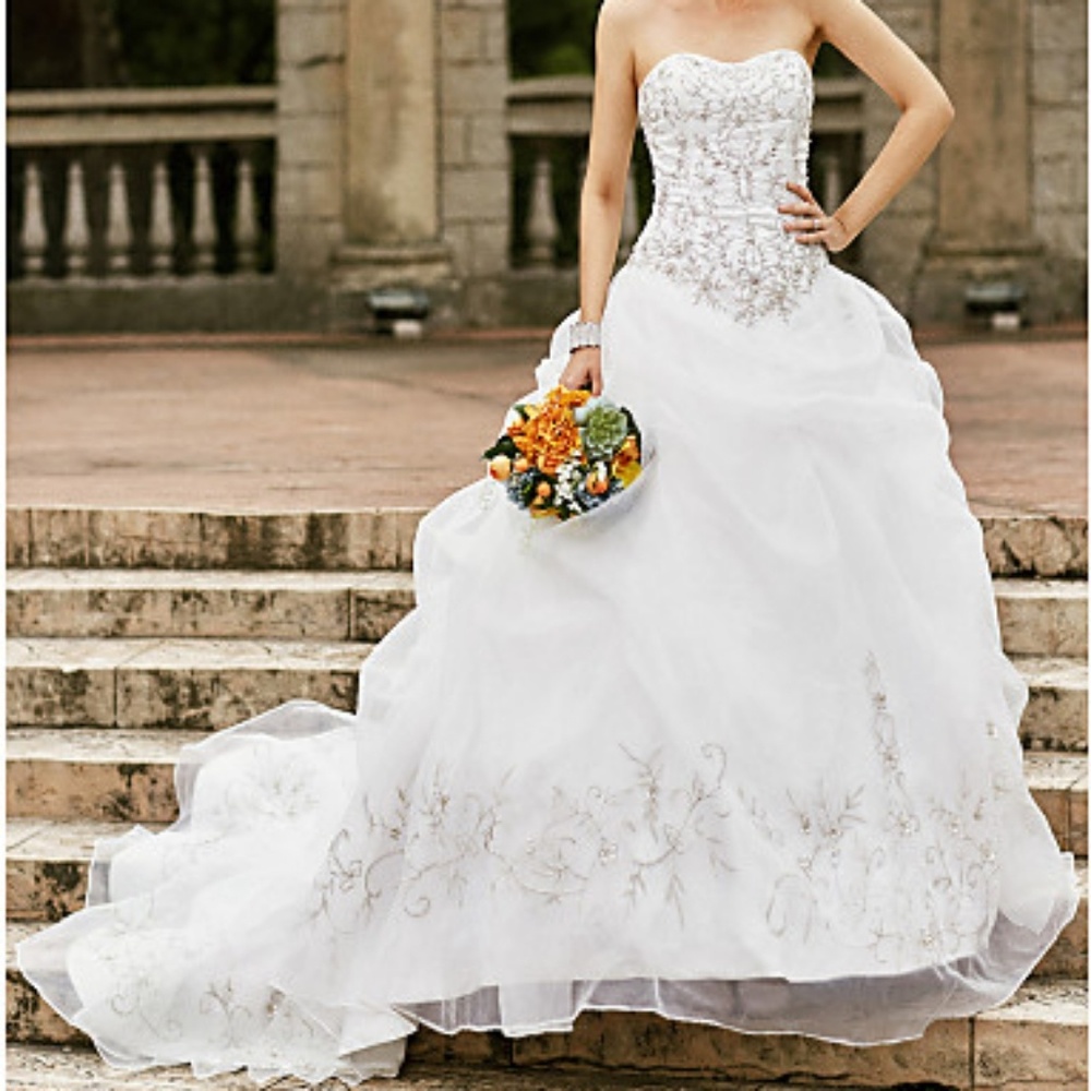 Plus size wedding dress